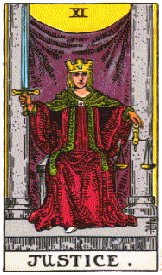 Tarot-Karte: Justice