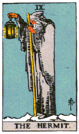 Tarot-Karte: The hermit